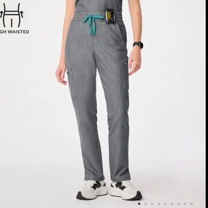 FIGS Technical Collection‎ Scrub Pants Women's Size Small Gray